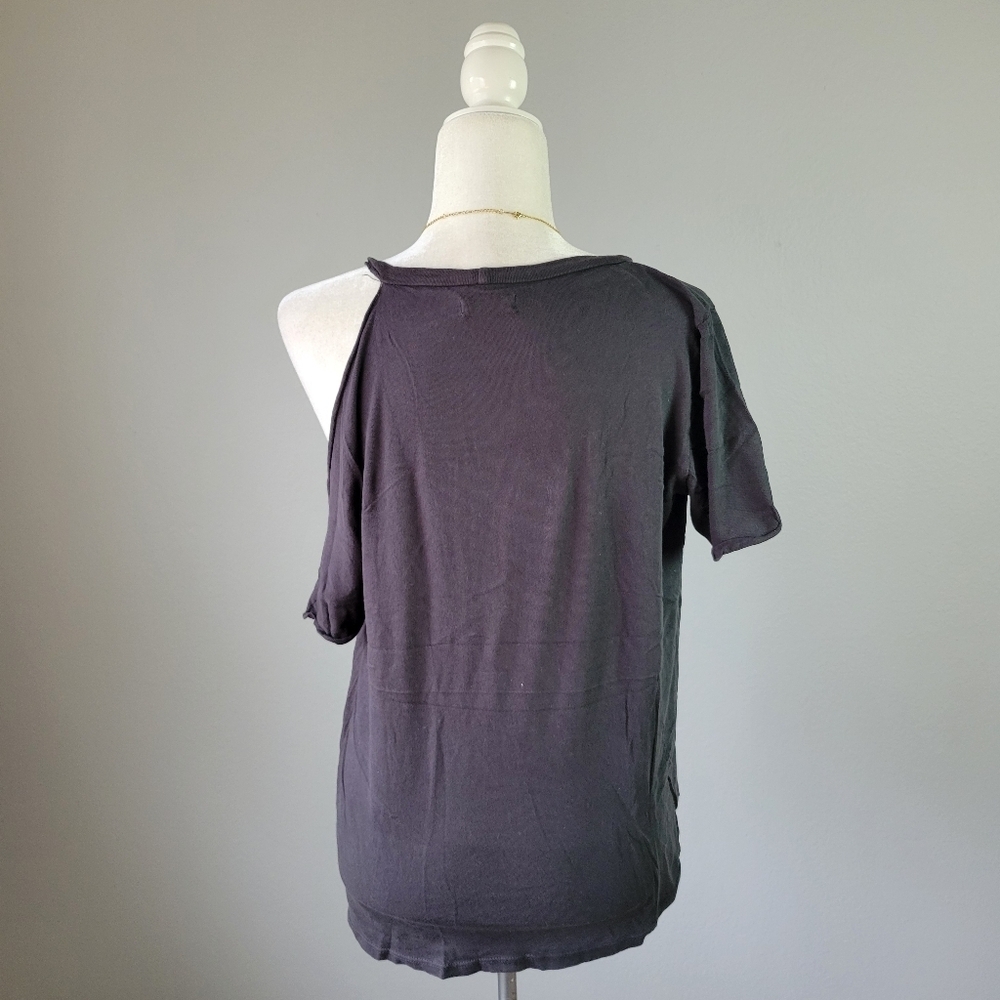 LAUREN MOSHI // ltd ed amara journey departure symmetric shoulder cut out tee - Picture 10 of 15